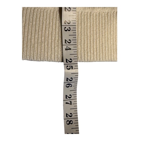 Madewell Lighthouse Cream Open-Stitch Cotton Pullover Sweater Size Large NWT - Picture 7 of 8